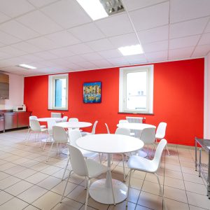 Sala ristoro del convitto